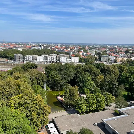 Hotelturm Апартаменты Аугсбург
